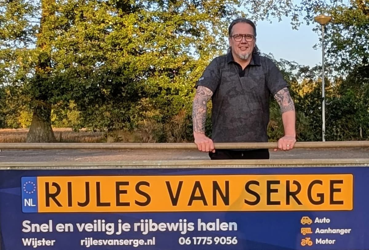 Rijles van Serge