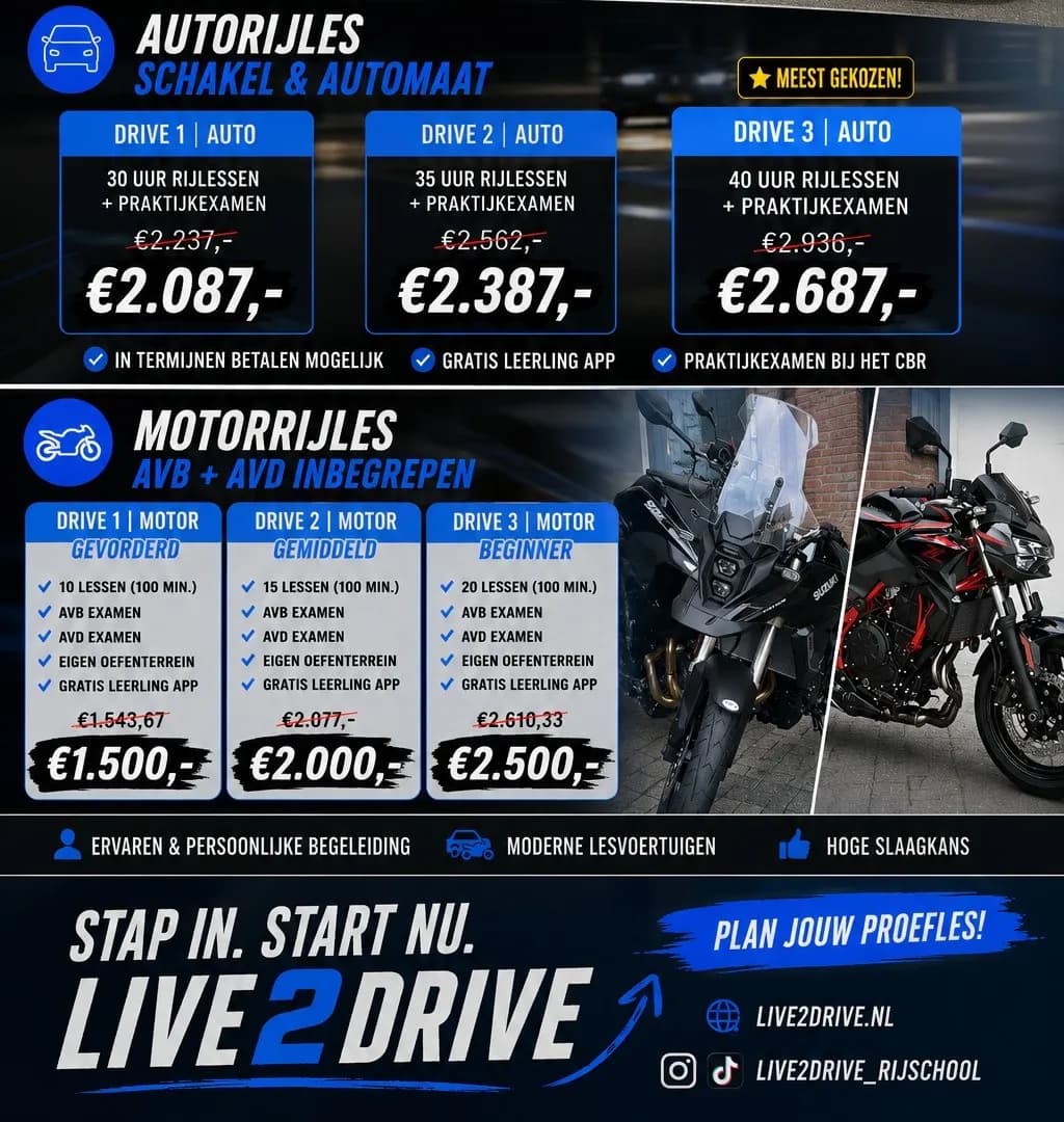 Autorijschool Live 2 drive