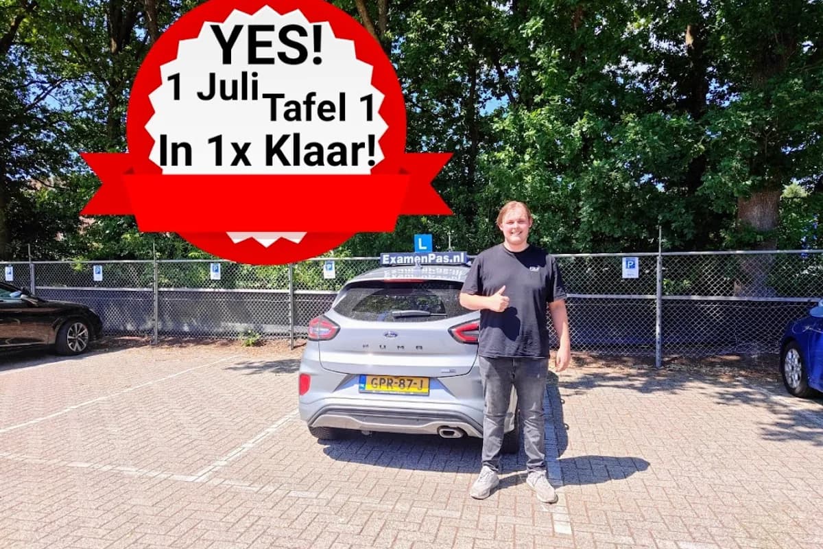 Rijschool Examen Pas