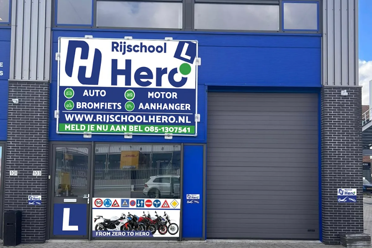 Rijschool Hero - Rijschool Delft - Auto, Motor en Scooter ✅