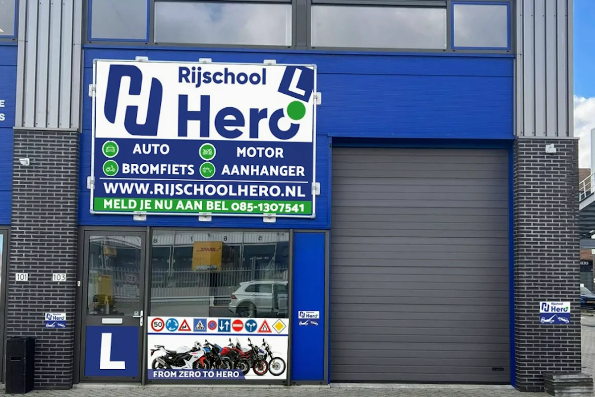 Rijschool Hero - Rijschool Den Haag - Auto, Motor en Scooter ✅