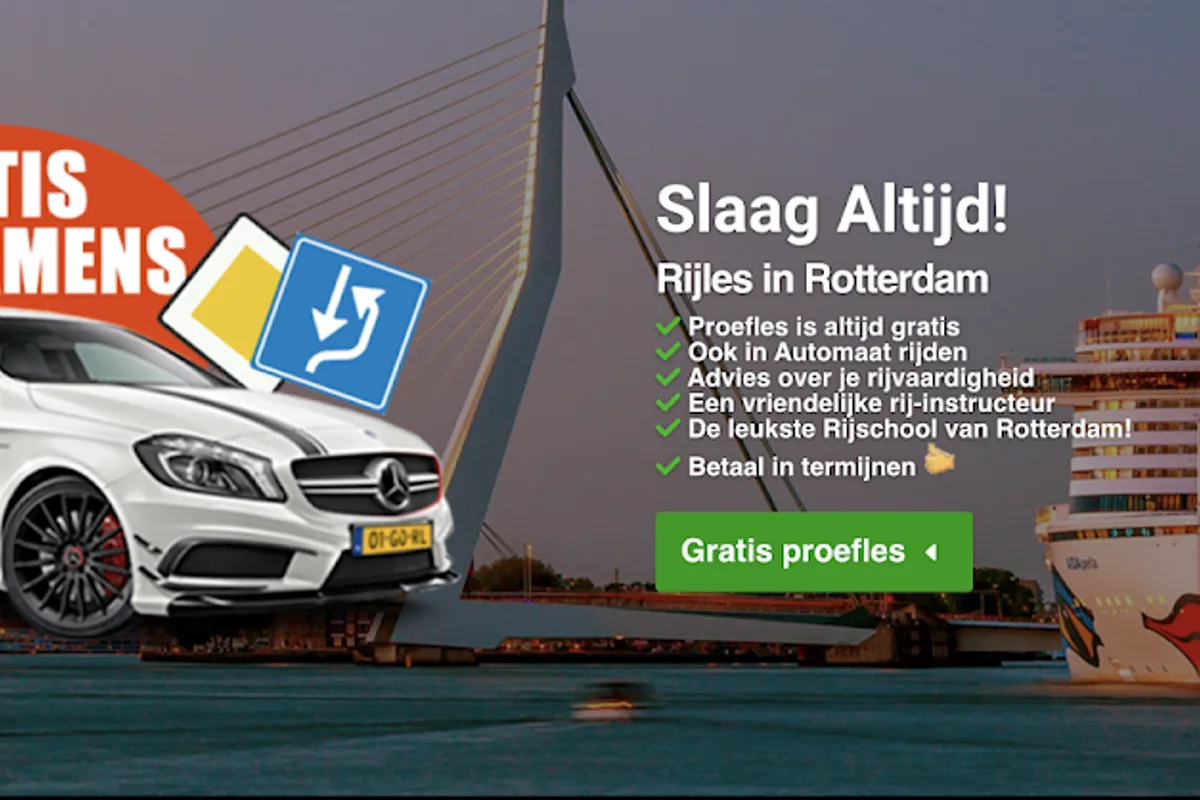 Rijschool Rotterdam | SlaagAltijd