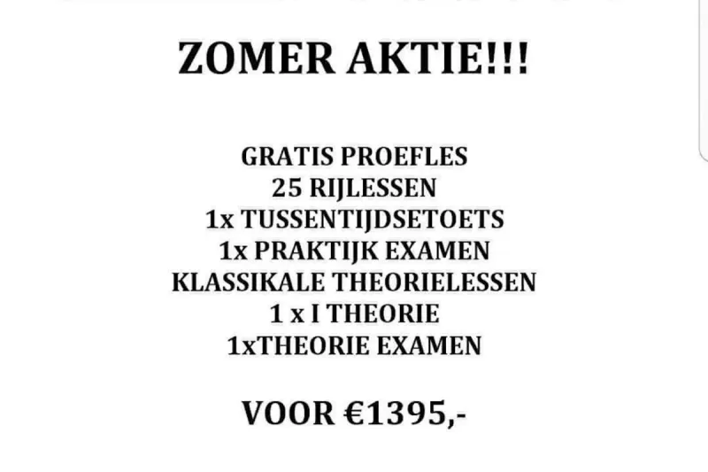 Verkeersschool Willem Wevers - Zevenbergen