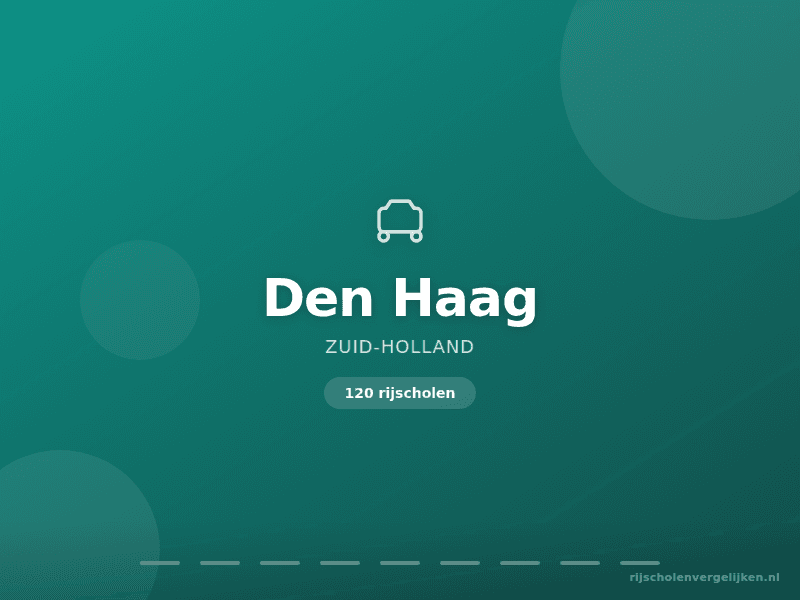 Rijscholen in Den Haag